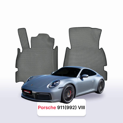 Car mats EVAMATS for Porsche 911(992) 8 gen 2018-2025 year COUPE