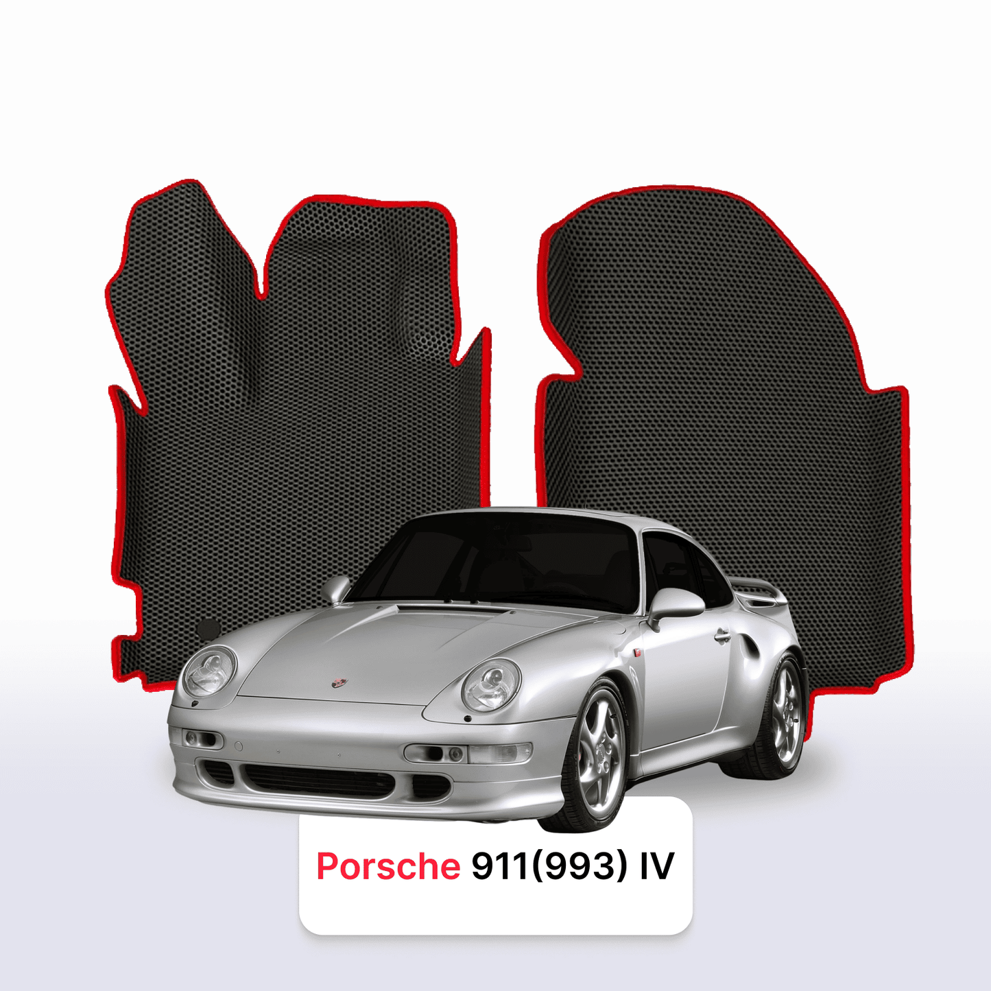 Car mats EVAMATS for Porsche 911(993) 4 gen 1993-1998 year COUPE