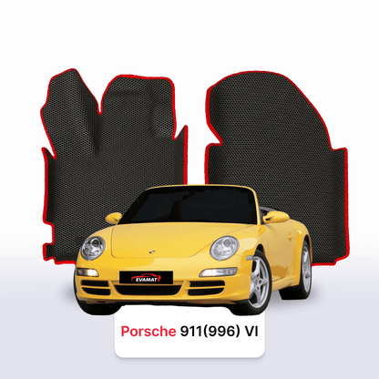 Car mats EVAMATS for Porsche 911(997) 6 gen 2004-2012 year CABRIO