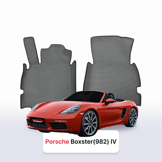 Car mats EVAMATS for Porsche Boxster(982) 4 gen 2016-2025 year ROADSTER