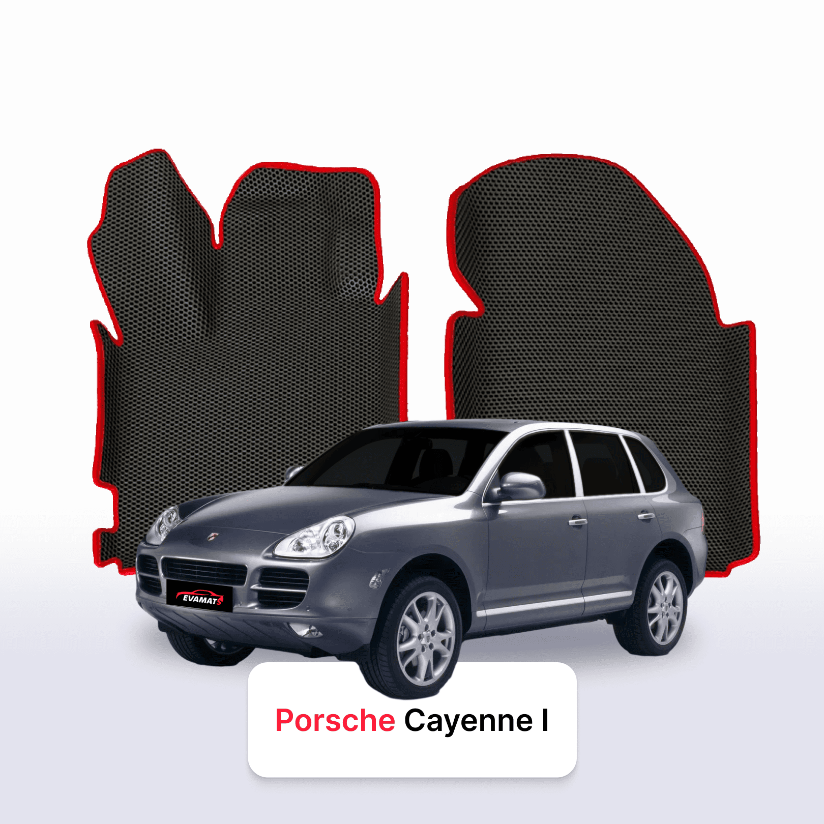 Car mats EVAMATS for Porsche Cayenne 1 gen 2001-2010 year SUV
