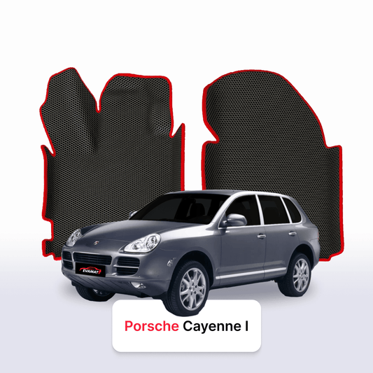 Car mats EVA for Porsche Cayenne 1 gen 2001-2010 year SUV