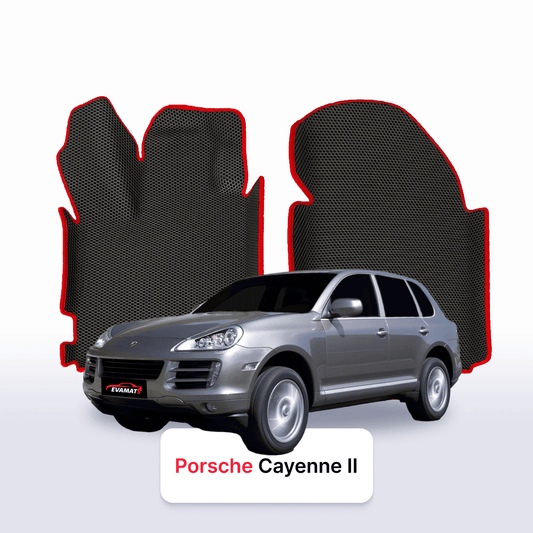 Car mats EVAMATS for Porsche Cayenne (957) 2 gen 2007-2010 year SUV