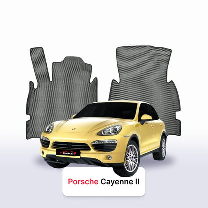 Car mats EVAMATS for Porsche Cayenne 2 gen 2010-2017 year SUV