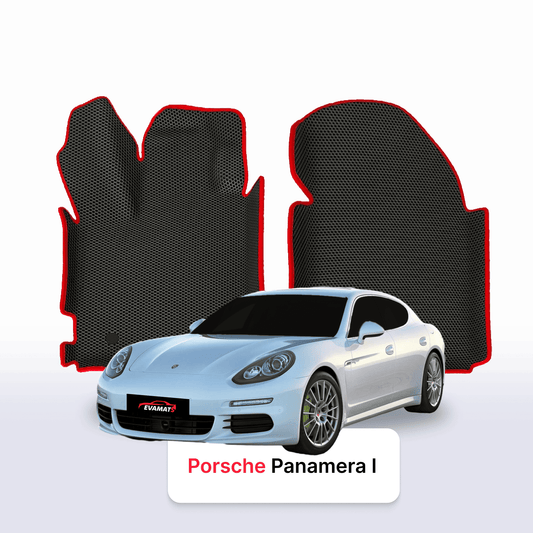 Car mats EVAMATS for Porsche Panamera 1 gen 2009-2016 year LIFTBACK