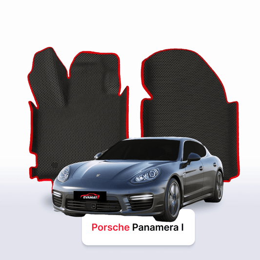 Car mats EVAMATS for Porsche Panamera 1 gen 2013-2016 year Executive LIFTBACK