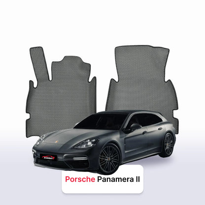 Car mats EVAMATS for Porsche Panamera 2 gen 2016-2023 year STATION WAGON