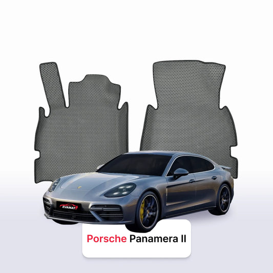 Car mats EVAMATS for Porsche Panamera 2 gen 2016-2023 year Executive LIFTBACK