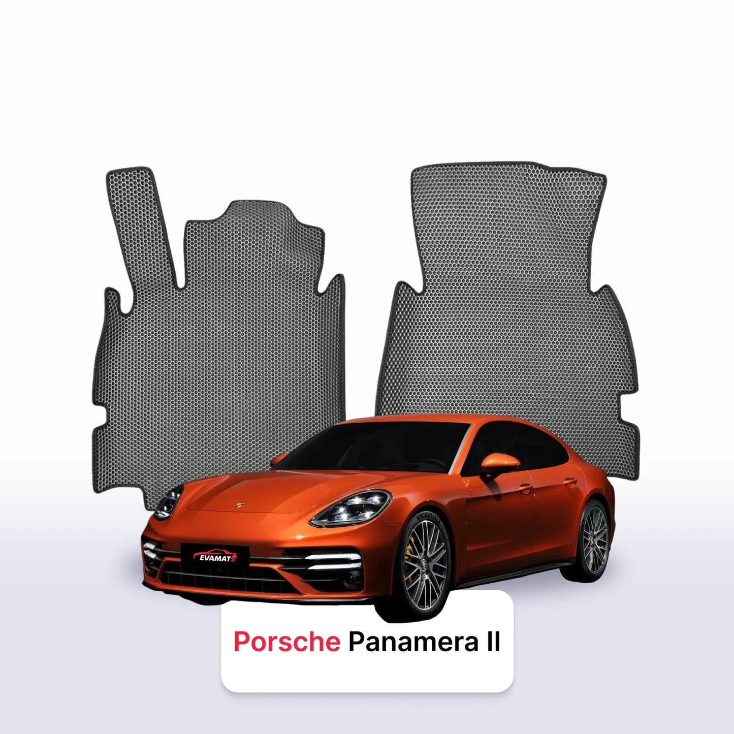 Car mats EVAMATS for Porsche Panamera 2 gen 2016-2023 year LIFTBACK