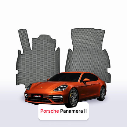 Car mats EVAMATS for Porsche Panamera 2 gen 2016-2023 year LIFTBACK