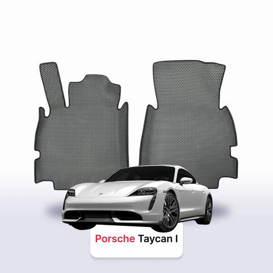 Car mats EVAMATS for Porsche Taycan(4S) 1 gen 2019-2025 year Electric STATION WAGON Cross Turismo