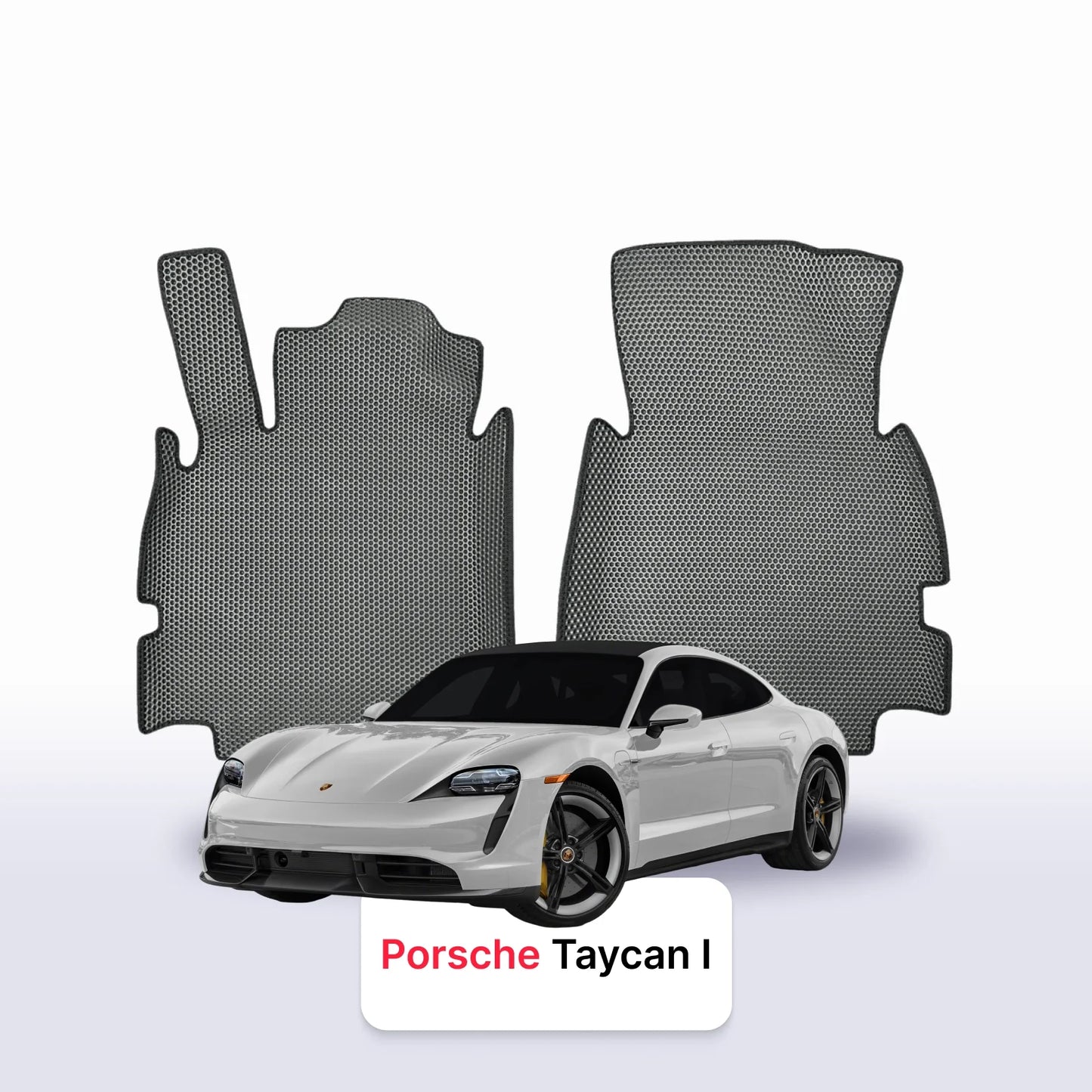 Car mats EVAMATS for Porsche Taycan(4S) 1 gen 2019-2025 year Electric SEDAN