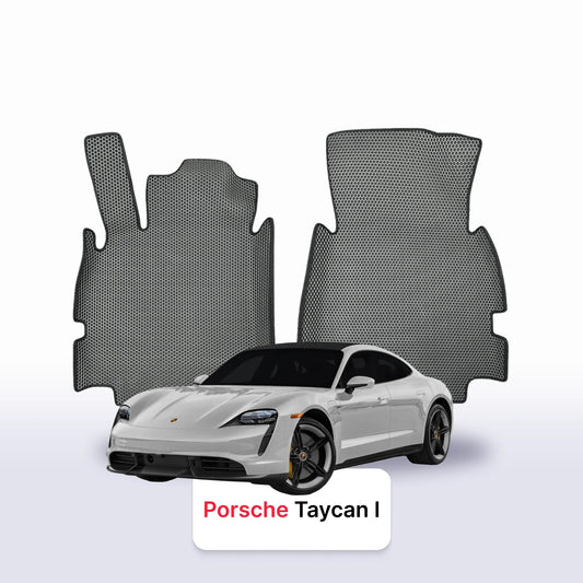 Car mats EVAMATS for Porsche Taycan(4S) 1 gen 2019-2025 year Electric SEDAN