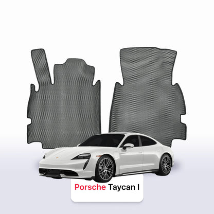 Car mats EVAMATS for Porsche Taycan(4S) 1 gen 2019-2025 year Electric STATION WAGON Sport Turismo