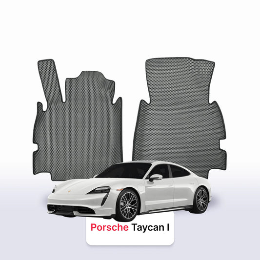 Car mats EVAMATS for Porsche Taycan(4S) 1 gen 2019-2025 year Electric STATION WAGON Sport Turismo