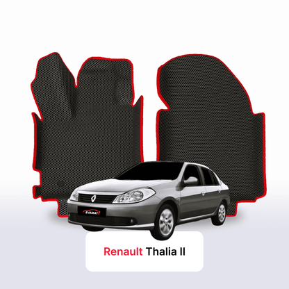 Car mats EVA for Renault Thalia 2 gen 2008-2012 year SEDAN