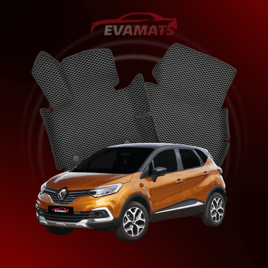 Tapis de voiture EVAMATS pour Renault Captur 1 gen 2012-2019 année SUV