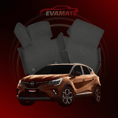 Car mats EVAMATS for Renault Captur 2 gen 2019-2025 year SUV