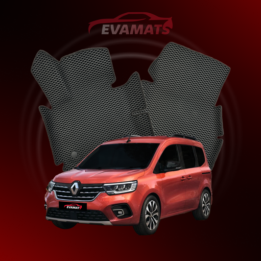 Car mats EVAMATS for Renault Kangoo 3 gen 2021-2025 year MINIVAN