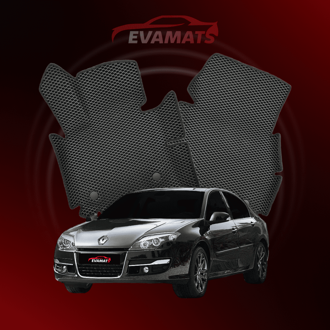 Car mats EVAMATS for Renault Laguna 3 gen 2007-2015 year LIFTBACK