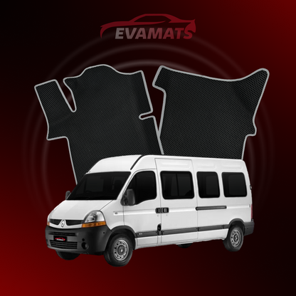 Autokoberce EVAMATS pro Renault Master 2 gen 1997-2010 rok MINIVAN