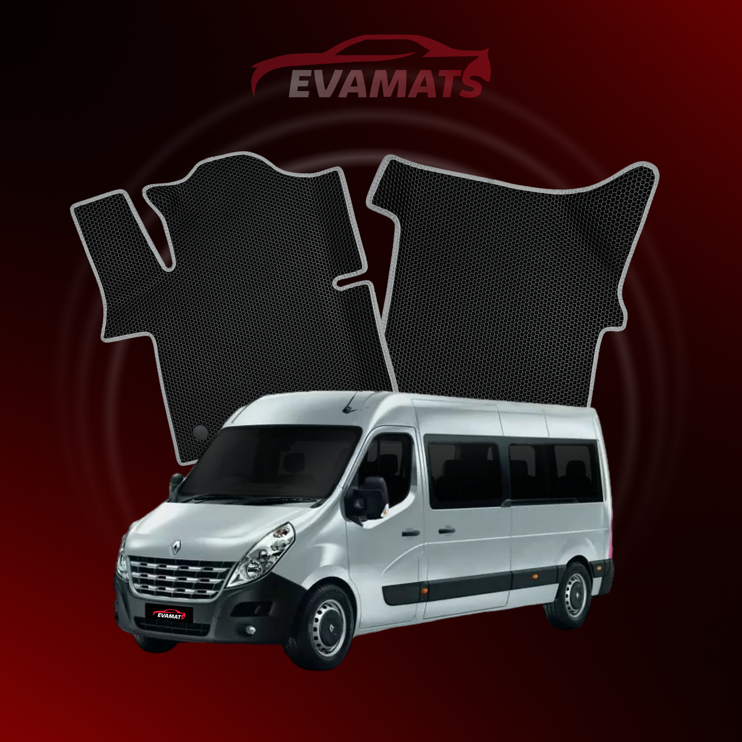 Car mats EVAMATS for Renault Master 4 gen 2019-2025 year MINIVAN