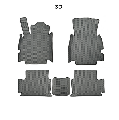 Alfombrillas de coche EVAMATS para Audi A2(8Z) 1ª generación 1999-2007 HATCHBACK 5 puertas