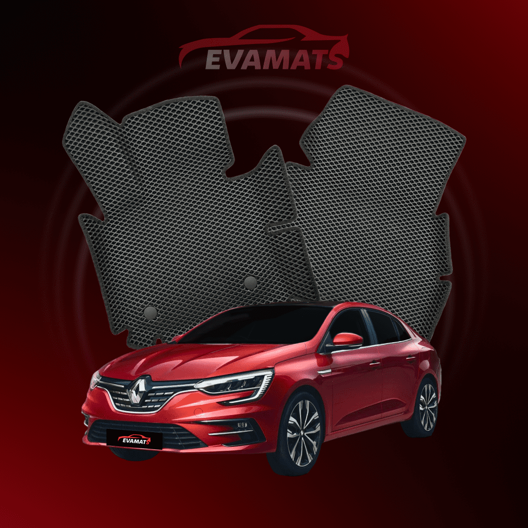 Car mats EVAMATS for Renault Megane 4 gen 2016-2024 year SEDAN