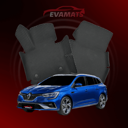 Car mats EVAMATS for Renault Megane 4 gen 2016-2024 year STATION WAGON