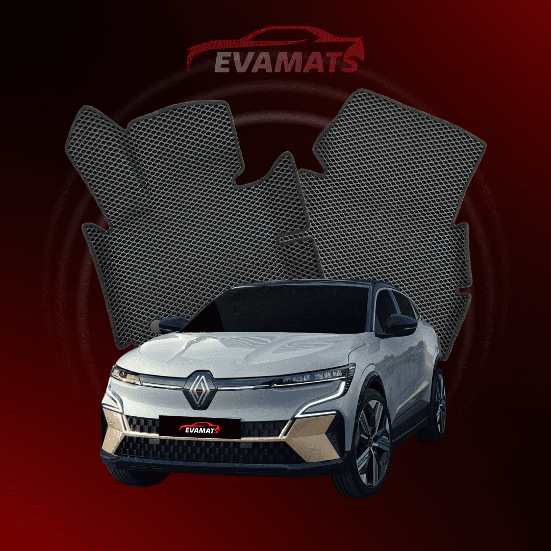 Alfombrillas de coche EVAMATS para Renault Megane E-Tech 1ª generación 2021-2025 SUV eléctrico