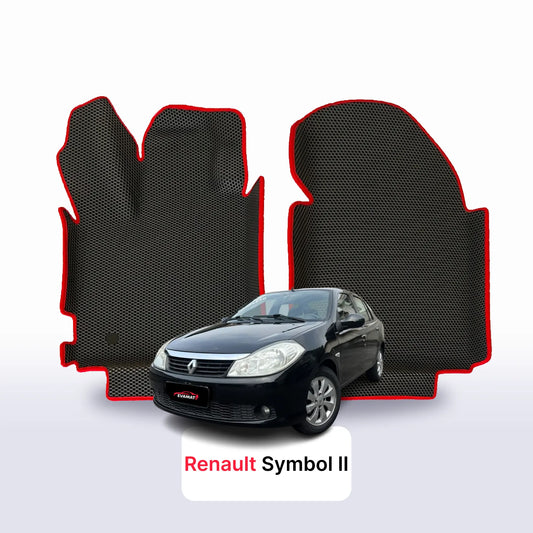 Car mats EVAMATS for Renault Symbol 2 gen 2008-2013 year SEDAN