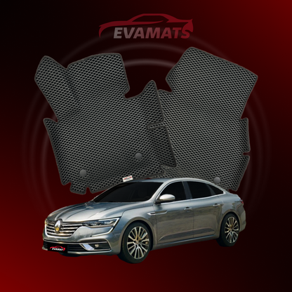 Car mats EVAMATS for Renault Talisman 1 gen 2015-2025 year SEDAN