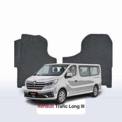 Car mats EVA for Renault Trafic Long 3 gen 2020-2028 year BUS