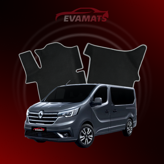 Alfombrillas de coche EVAMATS para Renault Trafic(X82)(L1) 3ª generación año 2021-2025 BUS