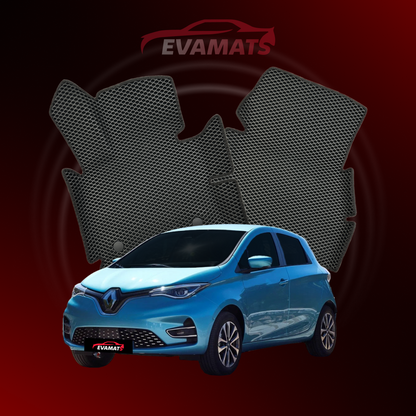 Car mats EVAMATS do Renault ZOE 1 gen 2012-2025 year Electric HATCHBACK 5 door