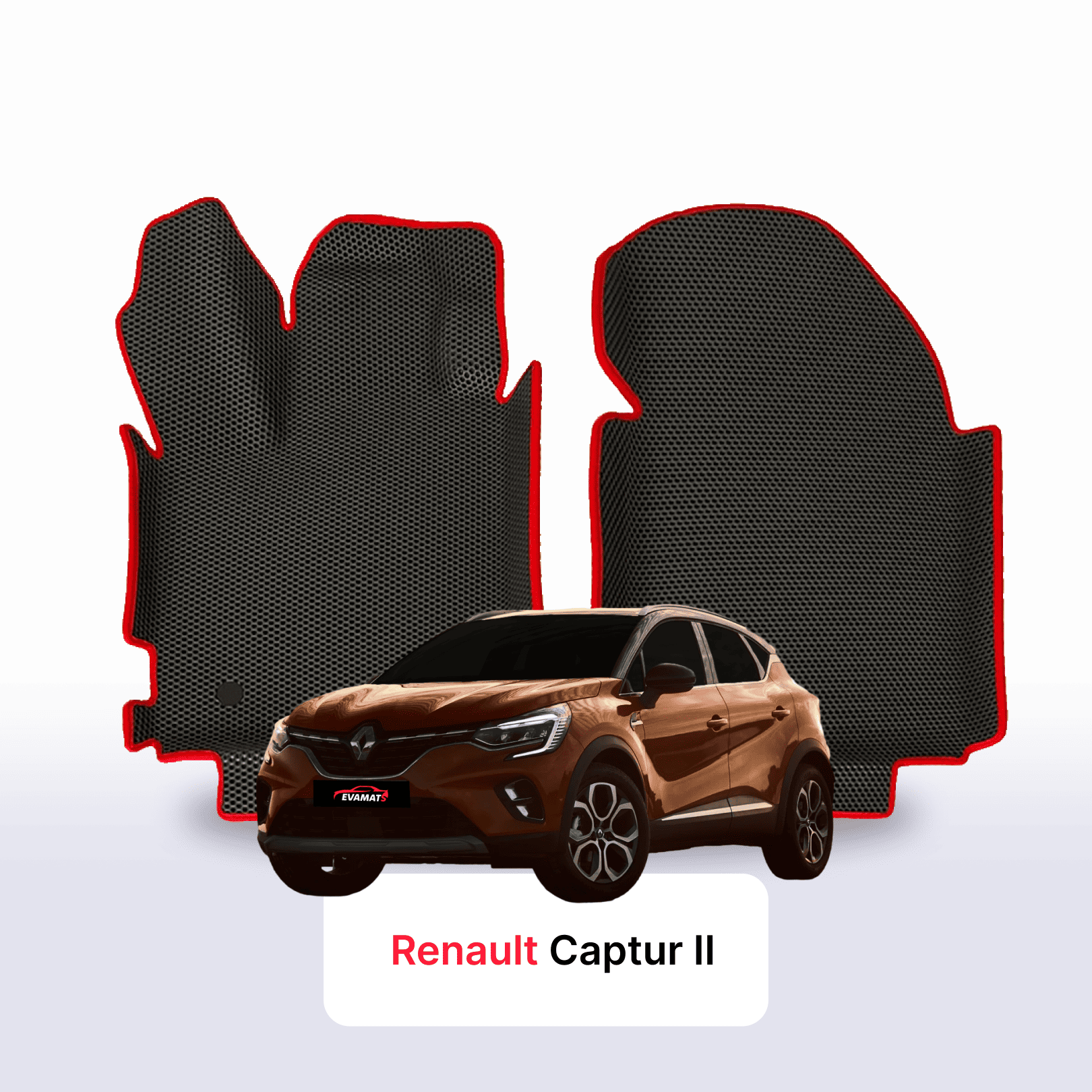 Car mats EVAMATS for Renault Captur 2 gen 2019-2028  year SUV