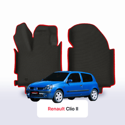 Car mats EVAMATS for Renault Clio 2 gen 2001-2013 year HATCHBACK 3 door