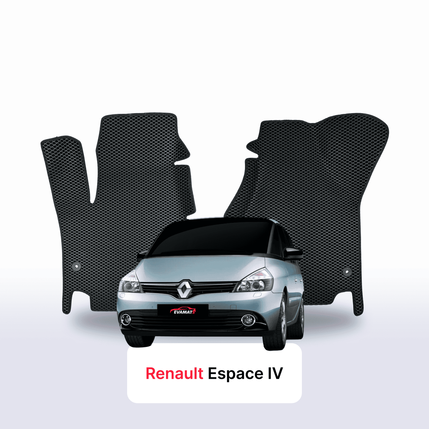 Car mats EVAMATS for Renault Espace 4 gen 2002-2014 year MINIVAN