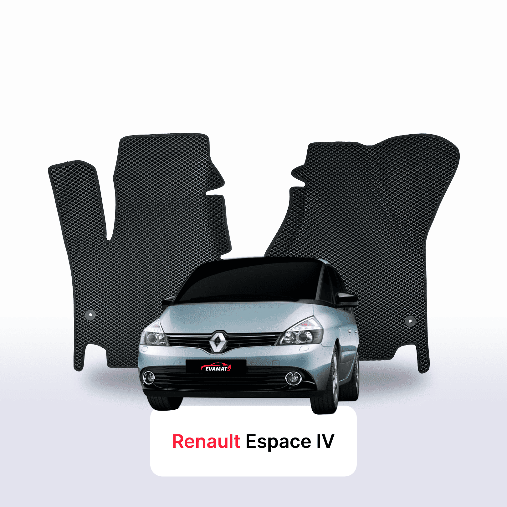 Car mats EVA for Renault Espace 4 gen 2002-2014 year MINIVAN