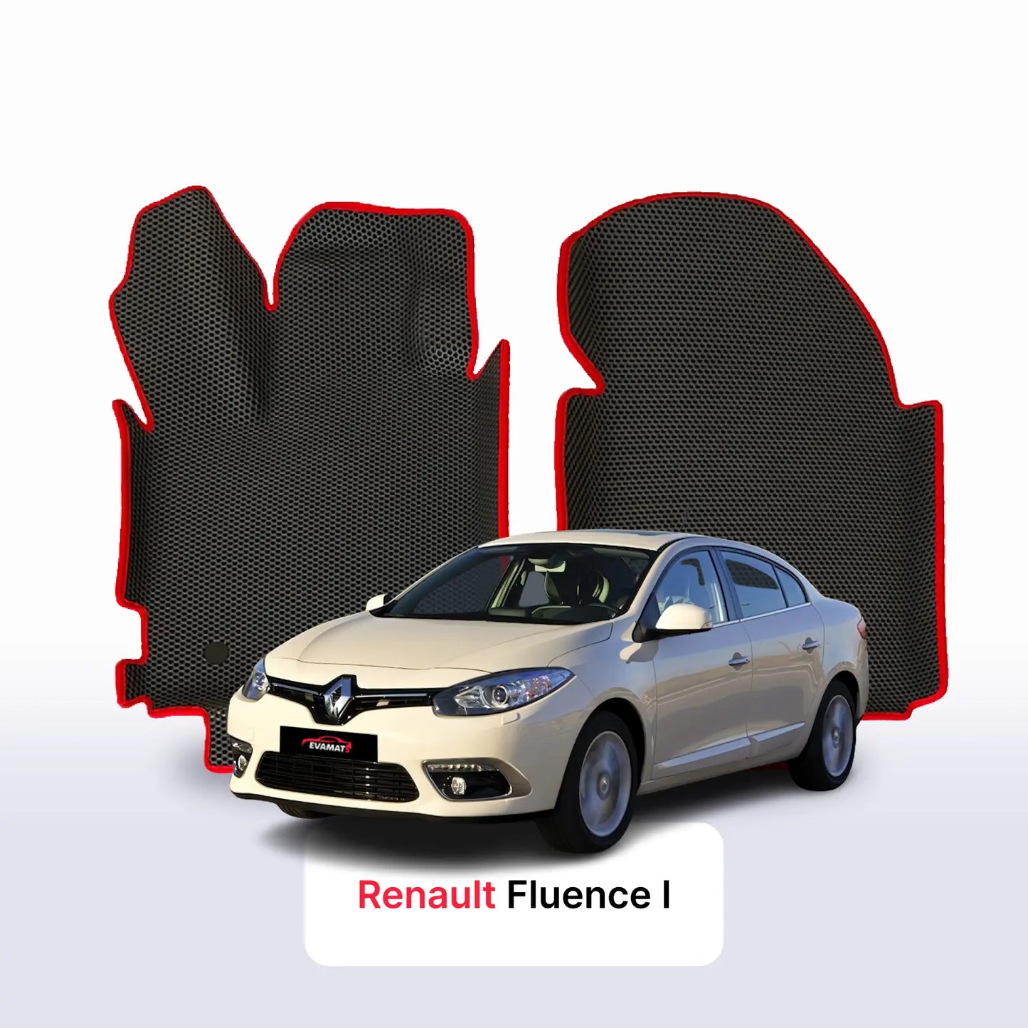 Car mats EVAMATS for Renault Fluence 1 gen 2009-2016 year SEDAN