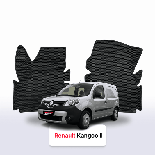 Car mats EVAMATS for Renault Kangoo 2 gen 2008-2021 year VAN