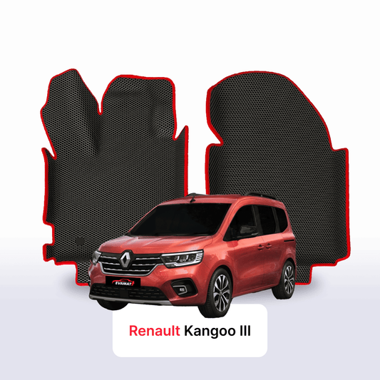 Car mats EVAMATS for Renault Kangoo 3 gen 2021-2025 year MINIVAN