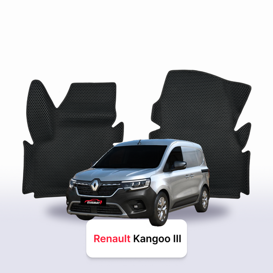 Car mats EVAMATS for Renault Kangoo 3 gen 2021-2025 year VAN