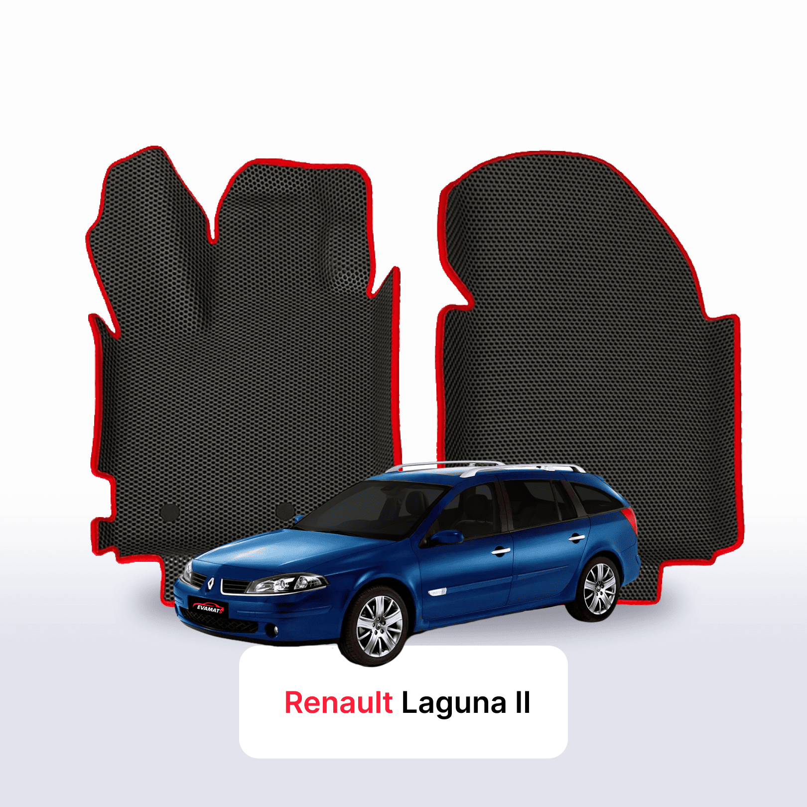 Car mats EVAMATS for Renault Laguna 2 gen 2001-2008 year STATION WAGON