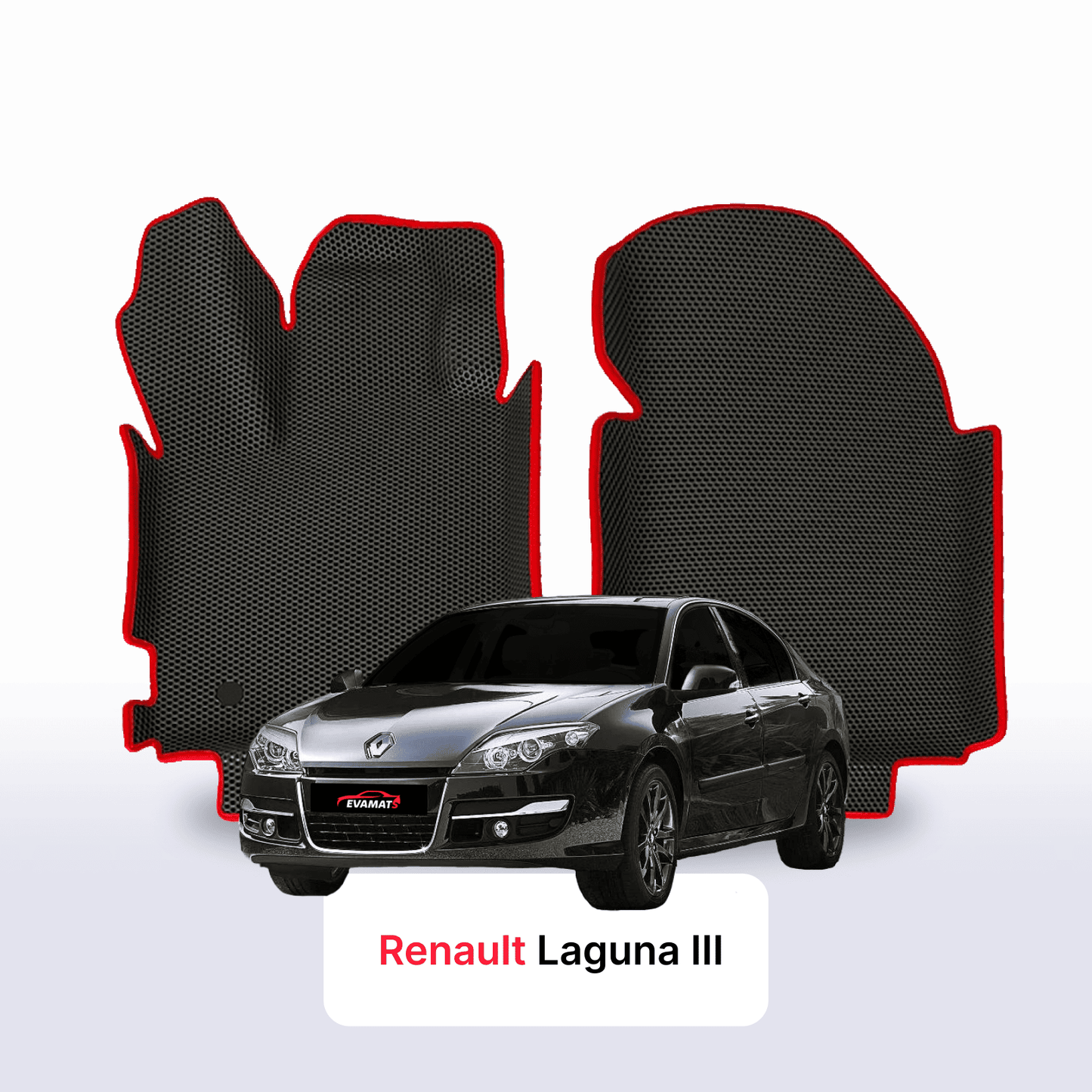Car mats EVAMATS for Renault Laguna 3 gen 2007-2015 year LIFTBACK