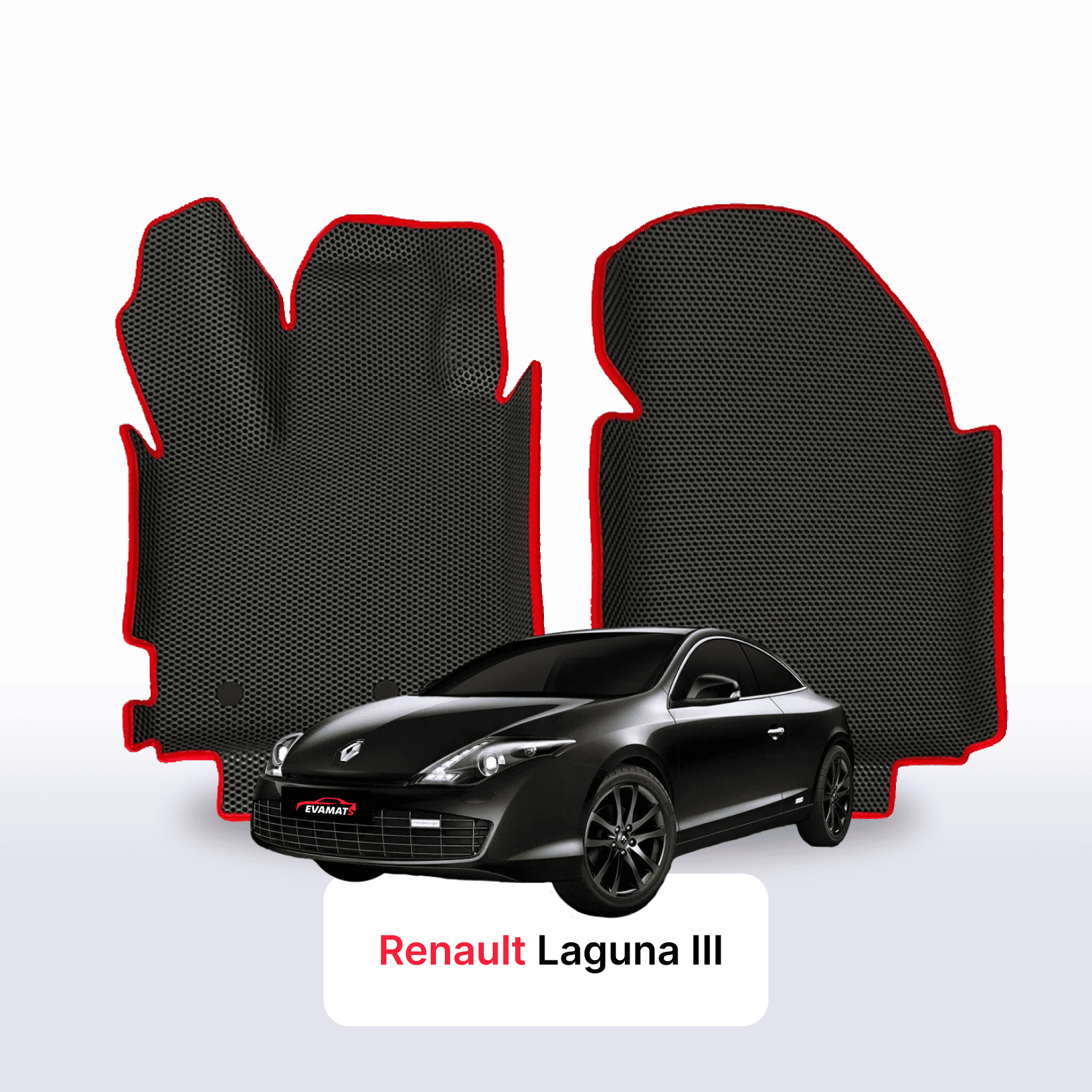 Car mats EVA for Renault Laguna 3 gen 2007-2015 year COUPE