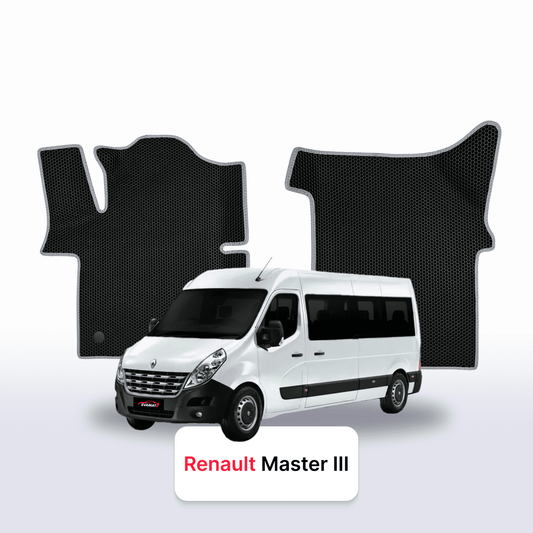 Car mats EVAMATS for Renault Master 3 gen 2010-2024 year MINIVAN