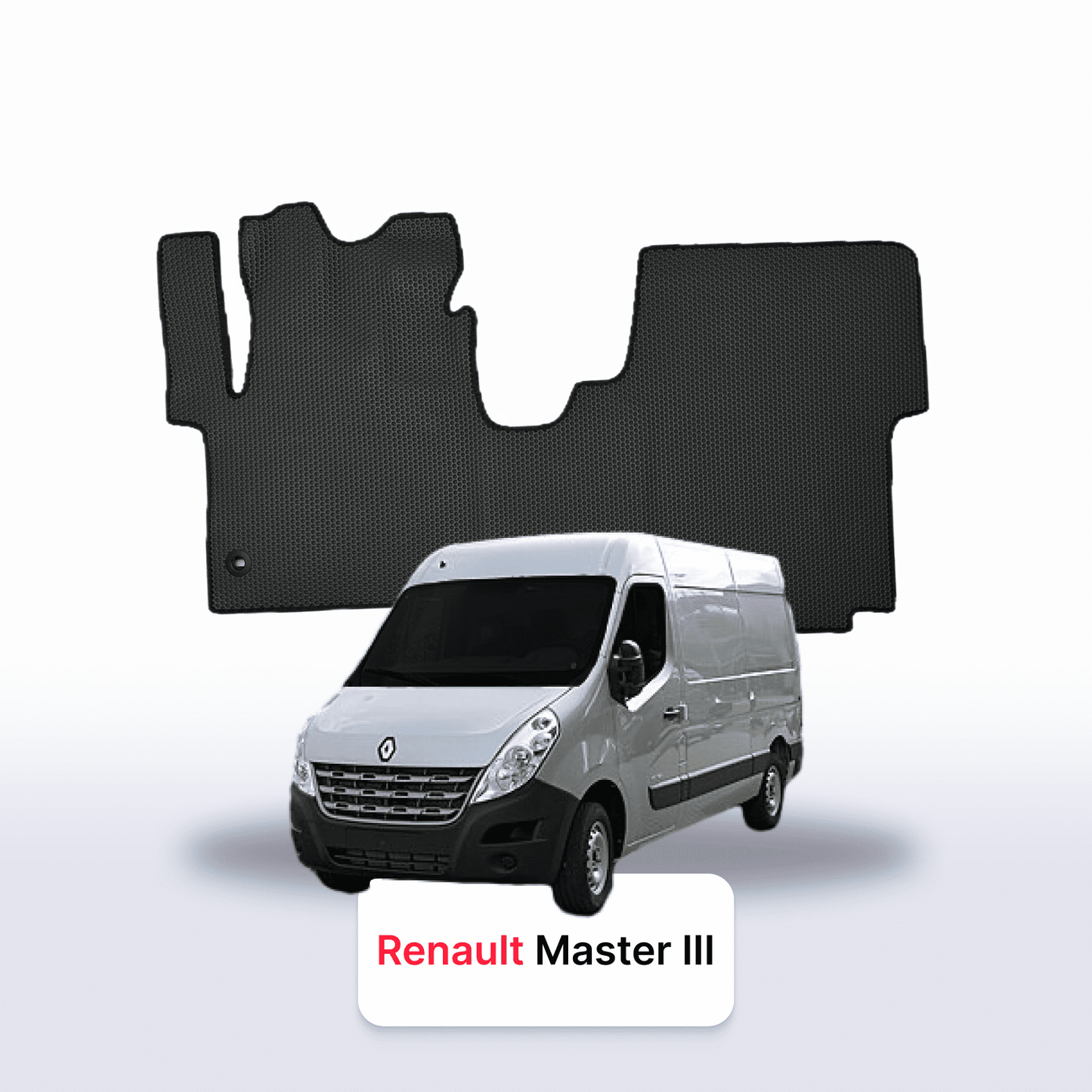 Car mats EVAMATS for Renault Master 3 gen 2010-2024 year VAN