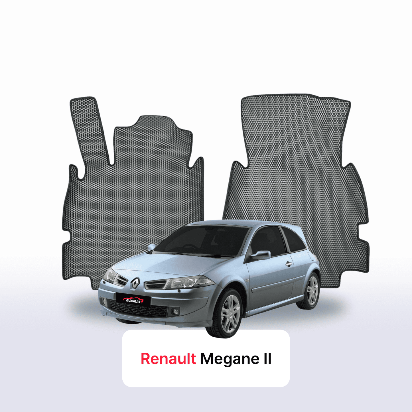 Car mats EVAMATS for Renault Megane 2 gen 2002-2009 year HATCHBACK 3 doors