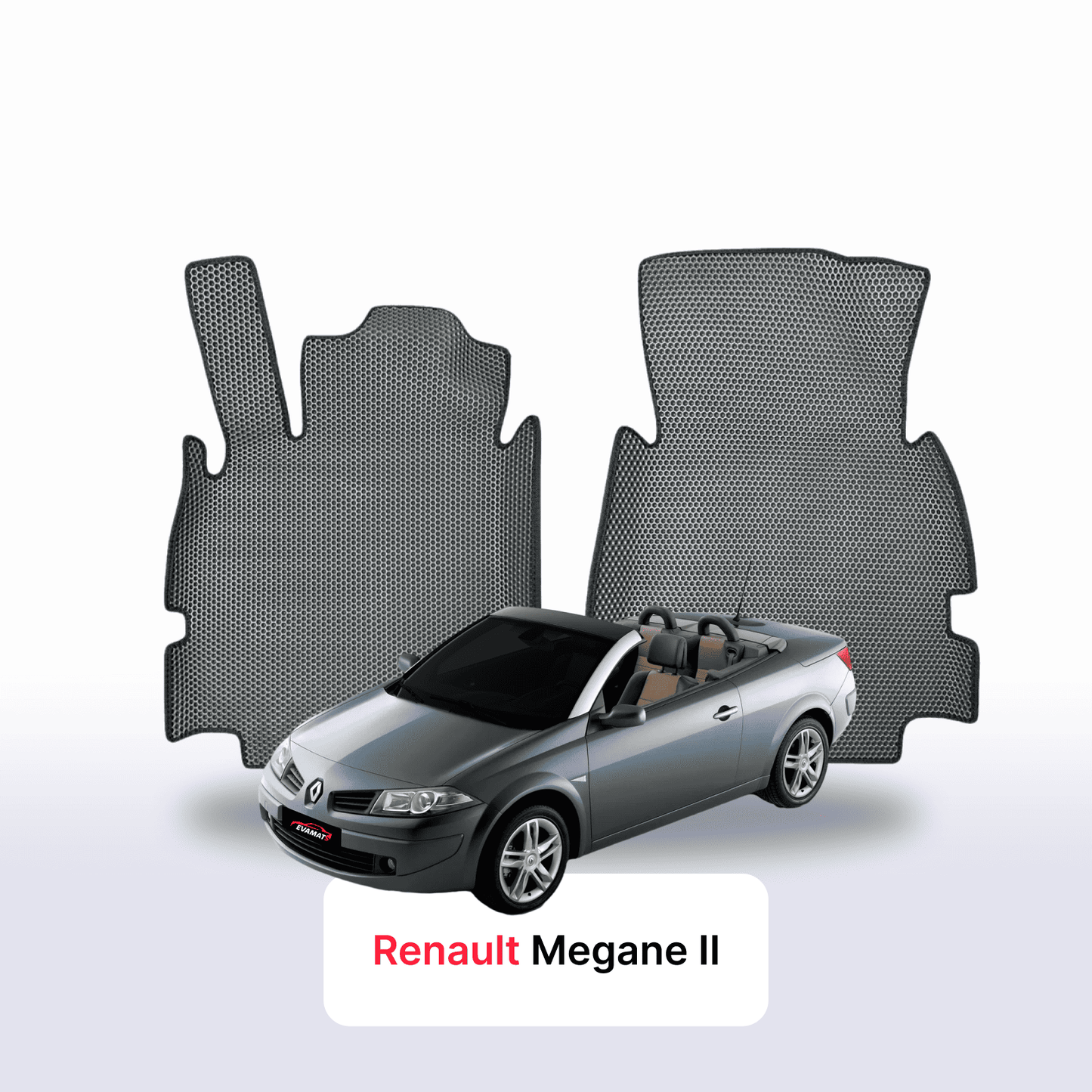 Car mats EVAMATS for Renault Megane 2 gen 2002-2009 year CABRIO